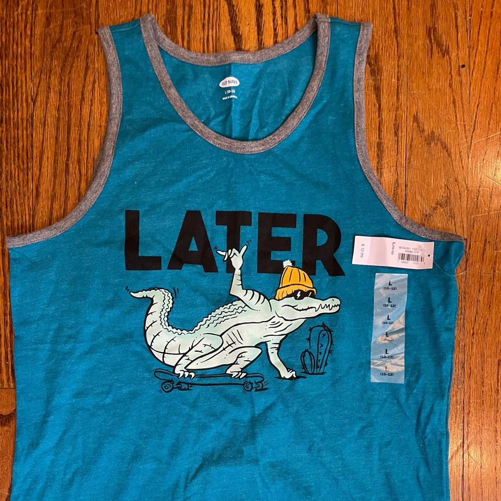 NWT boys old navy tanktop